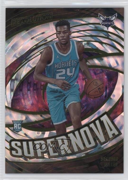 2023-24 Panini Revolution Supernova Fractal Brandon Miller #10 1g2c