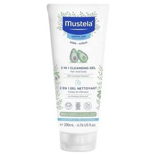 Mustela 2-in-1 Baby Cleansing Gel with Avocado Perseose 6.76oz NEW