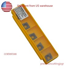 5pcs/box CCMT09T308L-F KC5010 CNC Lathe Turning CCMT3252LF Carbide Inserts USA