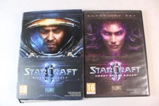 Starcraft 2 II Wings Of Liberty & Heart of the Swarm Expansion Bundle PC UNTESTE