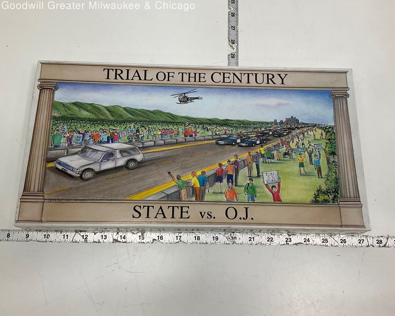 Trial of the Century State vs. OJ Board Game