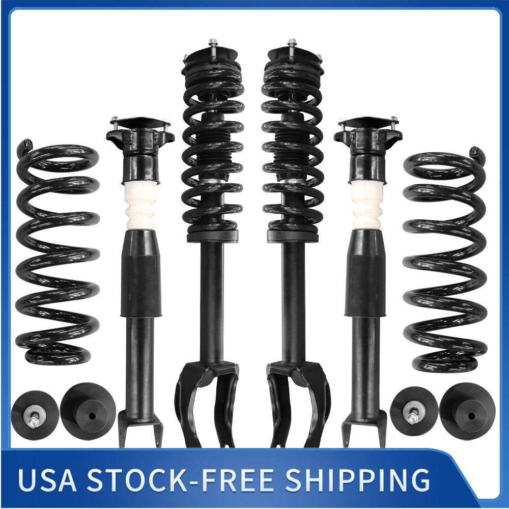 Air Bag to Coil Spring Complete Strut Convert Kit for 2013-2019 GLS/GL450 X166