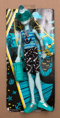 Vintage MONSTER HIGH Shriek Wrecked Mates GILLINGTON ''Gil'' WEBBER Spielzeug Puppe