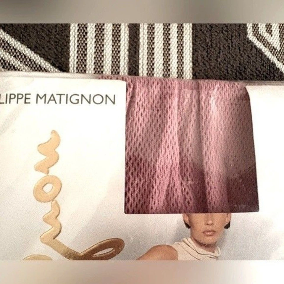 Medias Philippe Matignon Rosa Rosa Red De Colección NUEVAS Talla S/M Foto 2 de 4