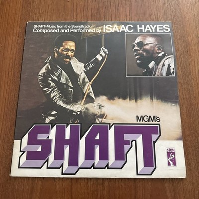 ISSAC HAYES - MGM'S SHAFT SOUNDTRACK 12'' DOUBLE LP VINYL RECORD - 1971 STAX