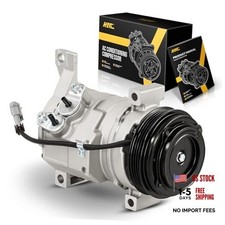 A/C Compressor Compatible with Chevy Silverado 1500 2000-2013 4.8L/5.3L, 78377
