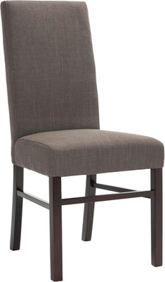 Safavieh Hudson Collection Park Slope Cotton Side Chairs, Charcoal, Set of 2