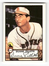 1983 Topps 1952 Reprint Series Duane Pillette #82 St. Louis Browns