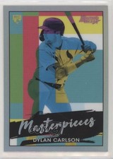 2021 Bowman's Best Bowman Masterpieces Dylan Carlson #BM-6 0ko2