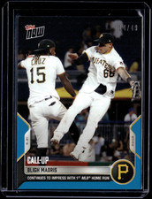 Bligh Madris - 2022 MLB Topps Now #391 Blue 14/49 Parallel Pittsburgh Pirates