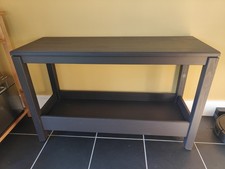 IKEA Havsta Console / Side Table, Coffe Table, Solid Wood, Dark Brown/Black