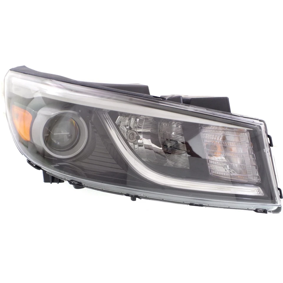 Juego de faros para Kia Sedona 2015 2016 2017 2018 izquierda y derecha con bombilla 2 piezas Foto 4 de 4