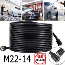 30/50/66ft Pressure Washer Hose 3200 PSI Powe...