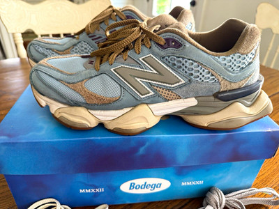 New Balance x Bodega 9060 ''Age Of Discovery'' Blue Brown 2022 Sneaker U9060BD1