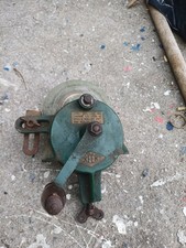 Vintage Bench Hand Cranked Grinder made by Keen hand wind