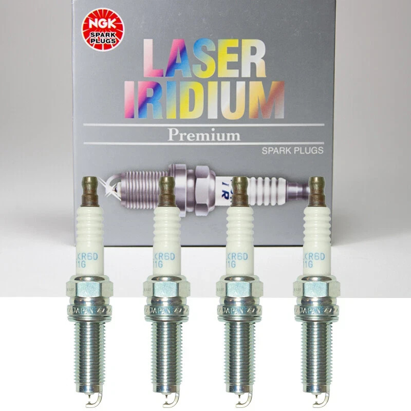 Genuine NGK Laser Iridium Spark Plug 4PCS for 14-20 Mitsubishi Outlander 2.4L
