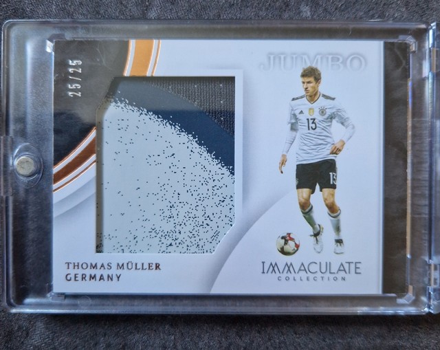 2017 Panini Immaculate Collection - Jumbo Memorabilia Thomas Muller /25 (MEM)