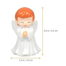 6Pcs Praying Angel Statues Small Angel Figurines Home Decor Desktop Ornaments