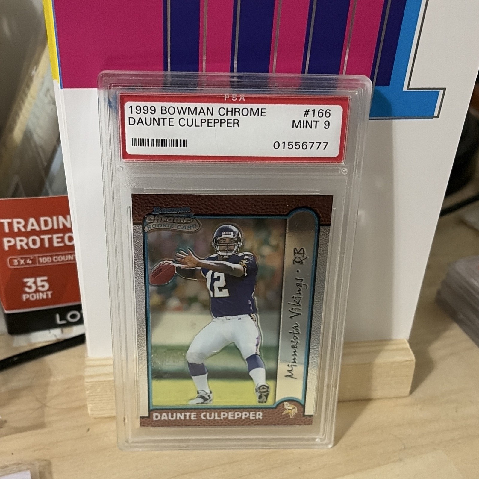 Daunte Culpepper Bowman Chrome #166 Base