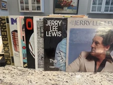 LOT OF 7 1950'S GREATEST HITS COMPILATION LP'S CHUCK BERRY BUDDY HOLLY ORBISON