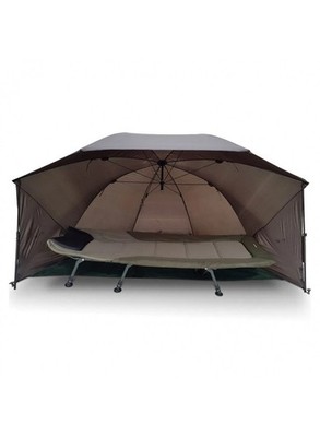 NGT Shelter 60'' Angler-Schutzschirm 210D Stoff wasserfest verstellbar