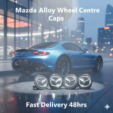 MAZDA CX-5 ALLOY WHEEL CENTRE CAPS HUB 56MM SET OF 4
