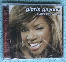 Gloria Gaynor I WISH YOU LOVE 2 disc cd 2002 Bonus cd live videos NEW!! SEALED!!