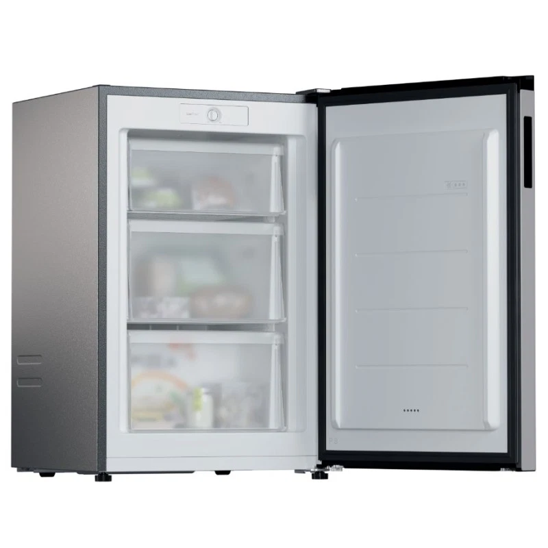 CANDY CNUQ2L58EX CONGELATORE VERTICALE 3 CASSETTI SILVER CLASSE E - Immagine 4 di 4