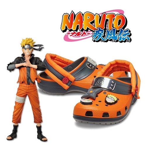 Crocs x Naruto NARUTO Model Crocs Classic Clog Brand New with Tags kids 19cm - 第 1/10 張圖片