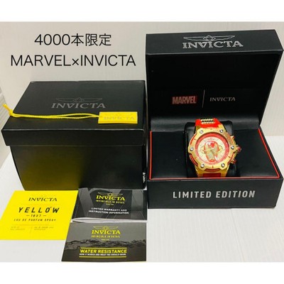 Limited to 4000 units ☆MARVEL×INVICTA☆LIMITED EDITION☆ | eBay
