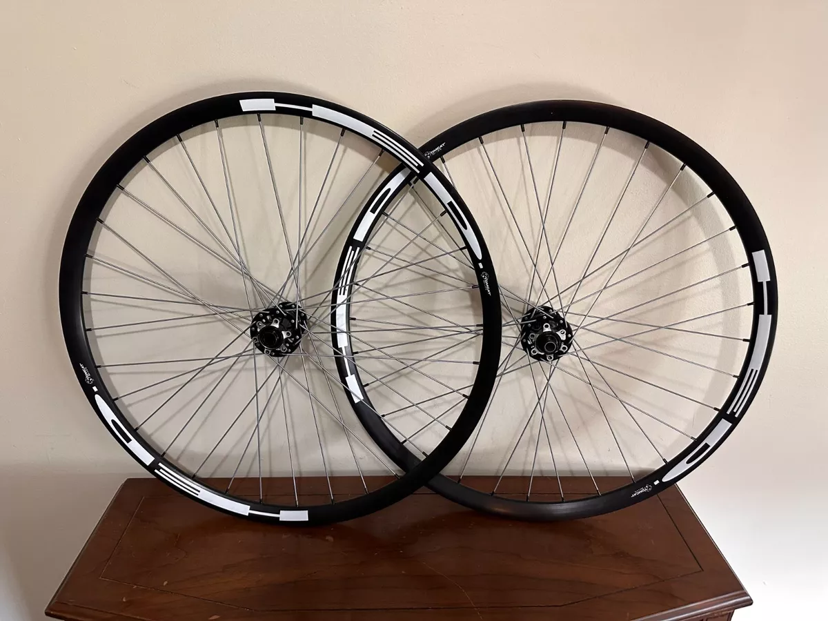 HED Tomcat 27.5 Wheels Wheelset 12X100 12x142 Thru Axle 32 Spoke Disc