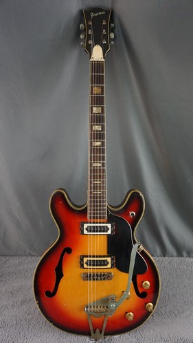Firstman Semi Hollow Body 1960s rare - Sunburst Japan - 第 2/24 張圖片