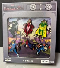 Marvel WandaVision Wanda Maximoff Scarlet Witch 6 Metal Enamel Pin Set - SALE!!