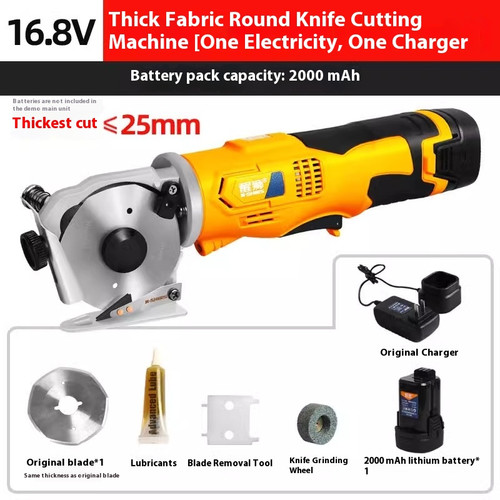 Electric Scissors Fabric Cutting Tools Rechargeable Sewing Handheld Scissors - Picture 4 of 10