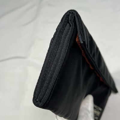 Yoshida PORTER Tanker Long WALLET Black Good Condition Nylon