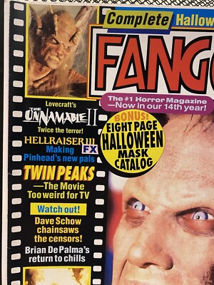 1992 FANGORIA Horror Magazine #117 Dust Devil - Twin Peaks | eBay