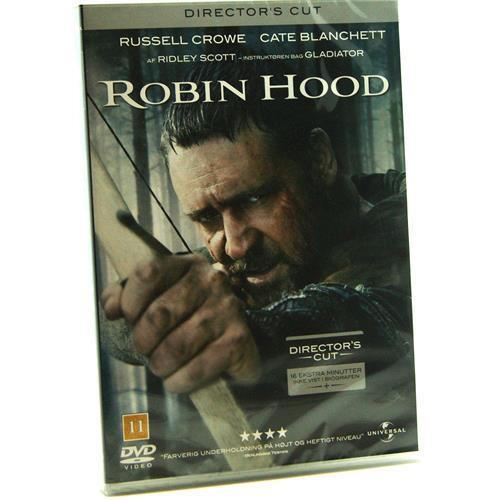 Robin Hood Directors Cut DVD Film Region 2 NEW SEALED Staring Russell Crowe - Photo 1/1