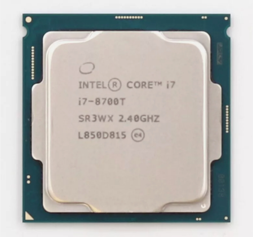 Intel Core i7-8700T SR3WX 6 Core 12 Threads 2.40GHz LGA1151 CPU processor