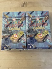 Lot Of 2 Factory Sealed Ty Beanie Babies Cards Series 2 - 1st Edition Boxes