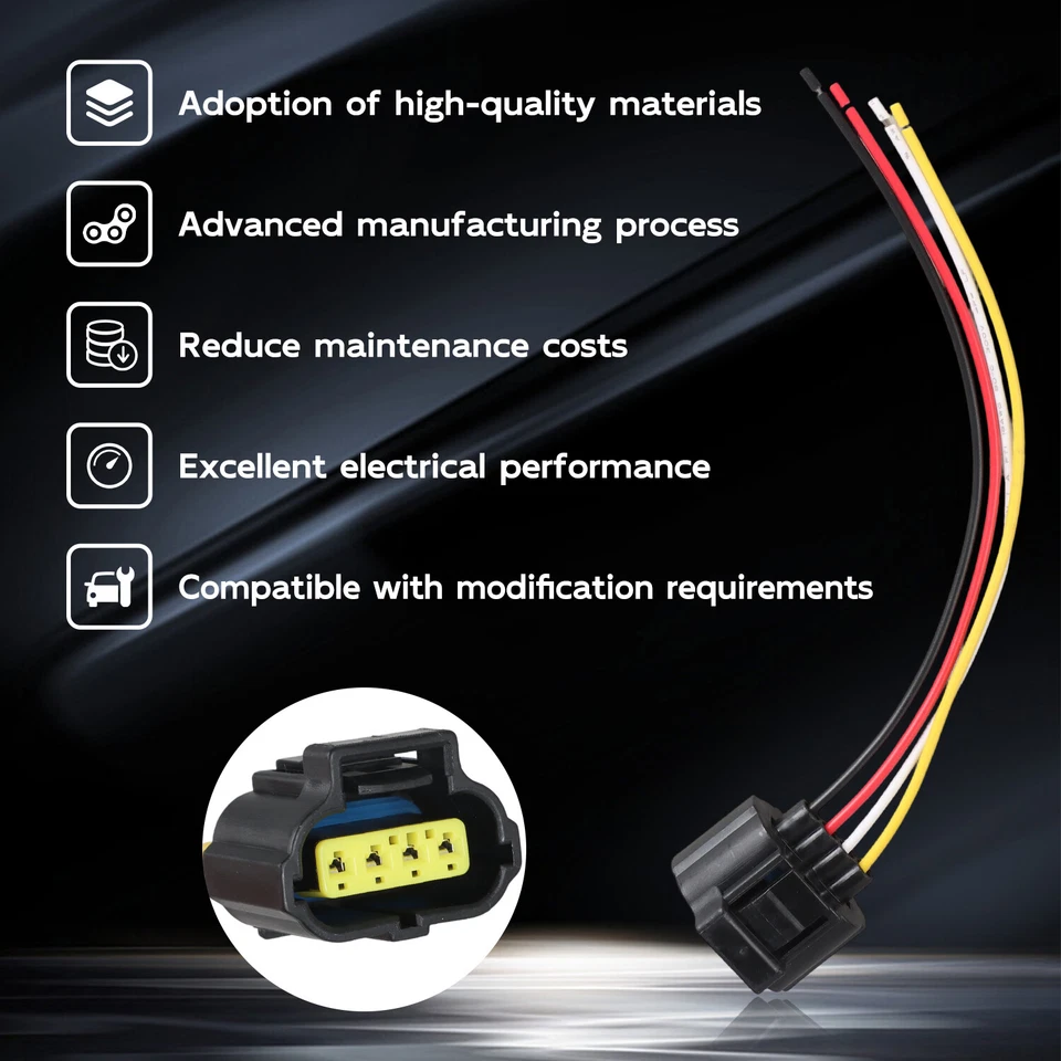 Cable enchufe sensor TPS coleta 4 vías para 1990-05 Lexus ES250 GS300 LS400 SC300 Foto 4 de 4