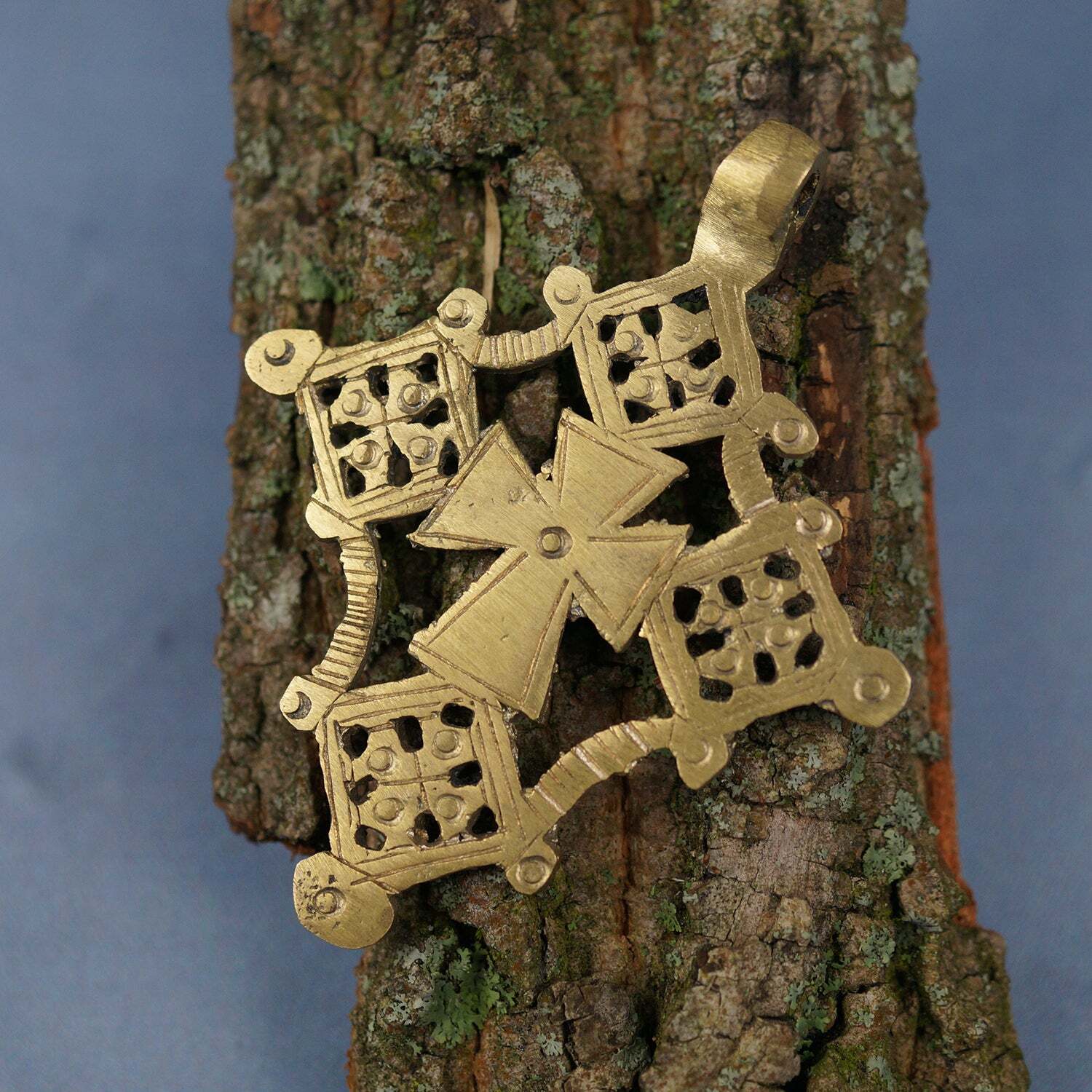 Äthiopischer Kreuz Anhänger: Christlich Orthodoxe Kunstvolle Symbole