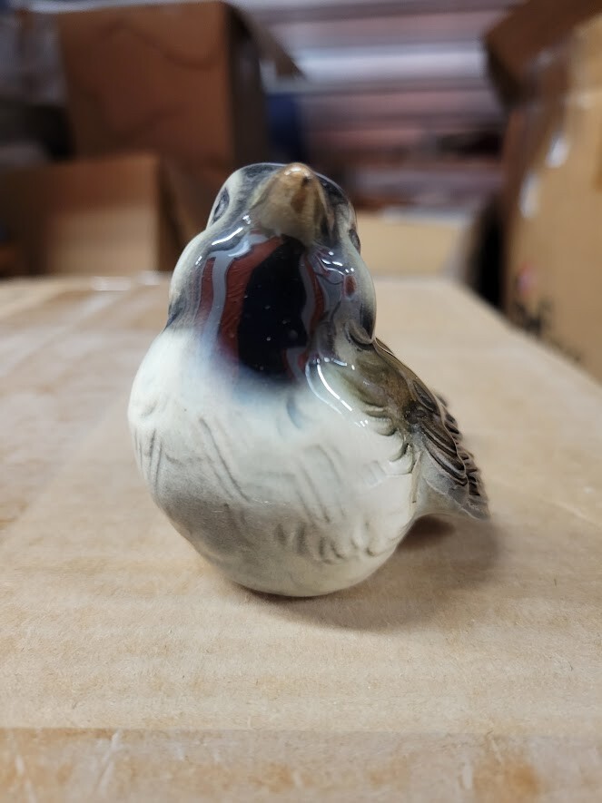 Vintage Goebel Sparrow Bird Figurine West Germany CV 72
