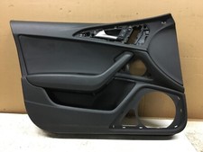 AUDI A6 C7 4G 2011-18 PASSENGER LEFT FRONT DOOR CARD BLACK LEATHER 4G1867105