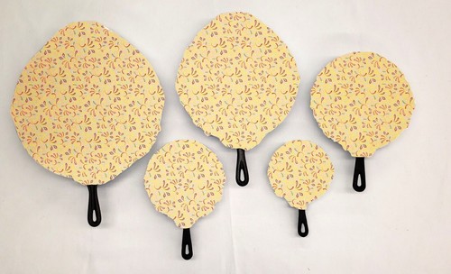 Paisley Cast Iron Pan Covers (Set of 5) 4 Colors Available - 第 5/5 張圖片