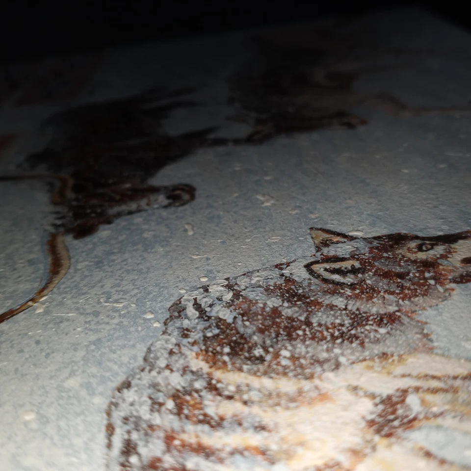 $1 Trans-Mississippi 1998 FDC Stamps Art Kober Hand-Painted Cattle & Wolves 6/9 - Image 4 of 4