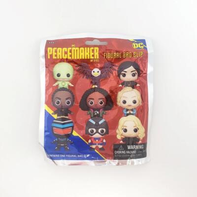 DC Peacemaker Figural 3D Bag Clip - YOU CHOOSE!!