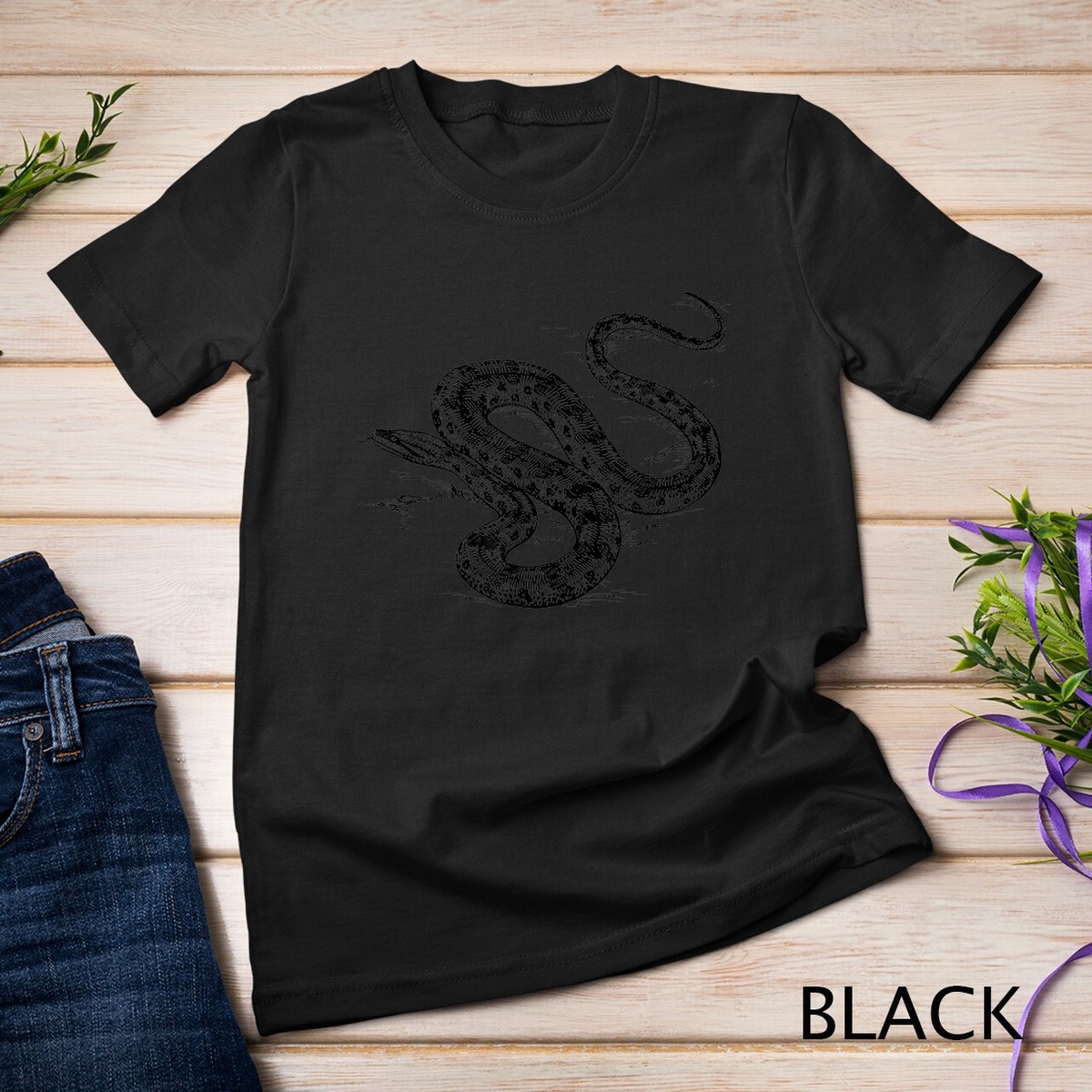 Snake Serpent Lover T-Shirt Unisex T-shirt | eBay