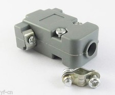10 sets Grey D-Sub DB9 9Pin Plastic Hood Cover for 9 Pin 15 Pin D-Sub Connector