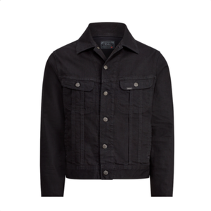 trucker ralph polo lauren denim jacket bennett stretch slim jean mens