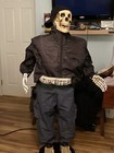 Retired 2005 Gemmy Lifesize Dancing Rapper Skeleton no box Halloween Prop HTF — photo 1